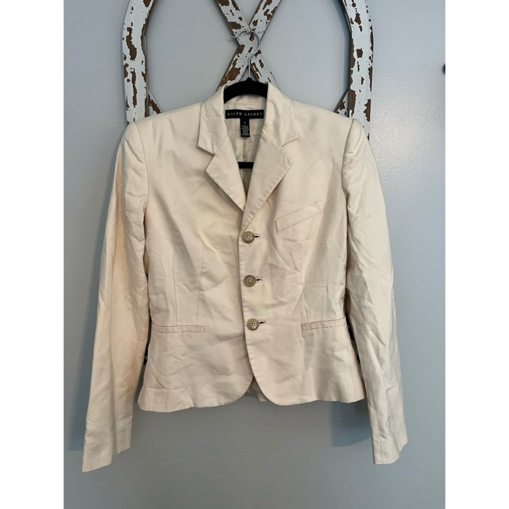 Ralph Lauren Black Label 100% Silk Women's Blazer